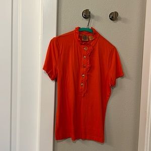 Tory Burch cotton short sleeve shirt